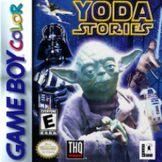Star Wars Yoda Stories Game Boy Color box art – old GBC game trade in